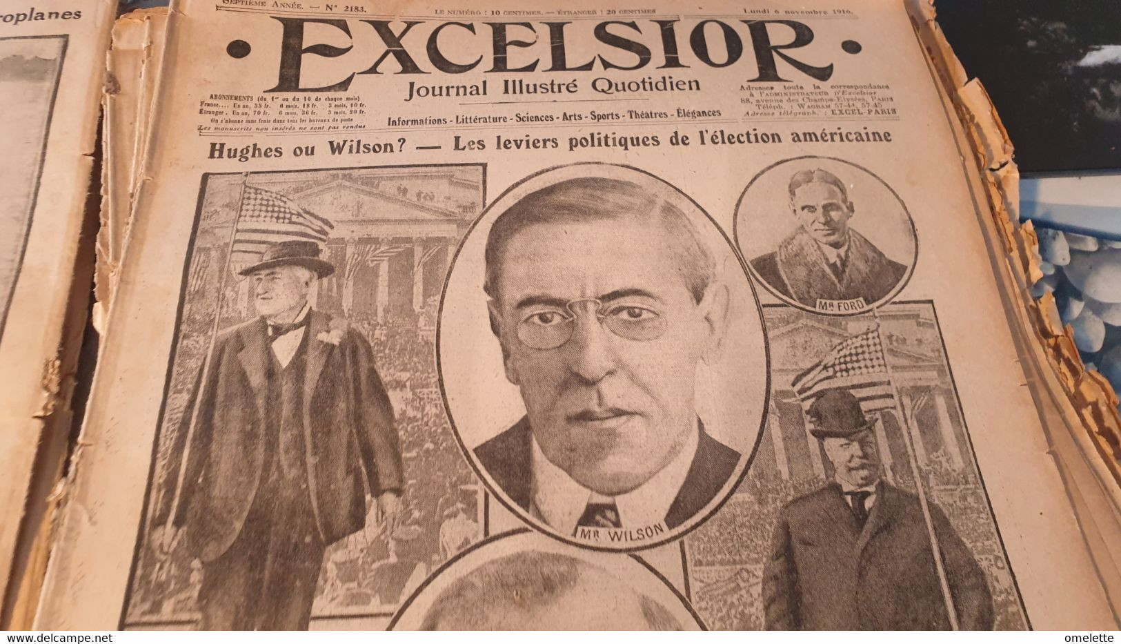EXCELSIOR 16/ HUGHES WILSON /DAMLOUP /FABIANO / GENERAL RUSSE LOCKWITZKY - General Issues