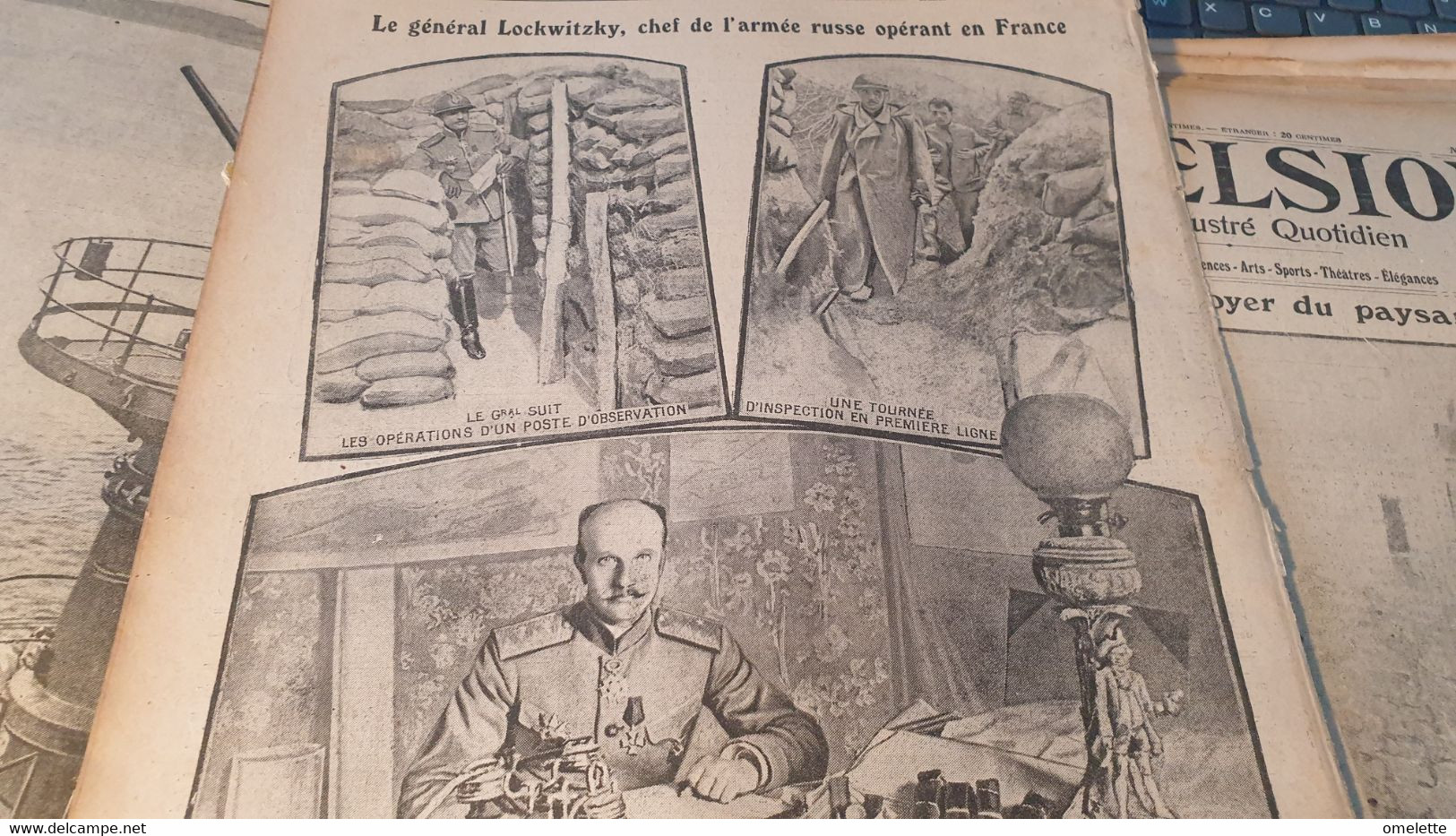EXCELSIOR 16/ HUGHES WILSON /DAMLOUP /FABIANO / GENERAL RUSSE LOCKWITZKY - Informations Générales