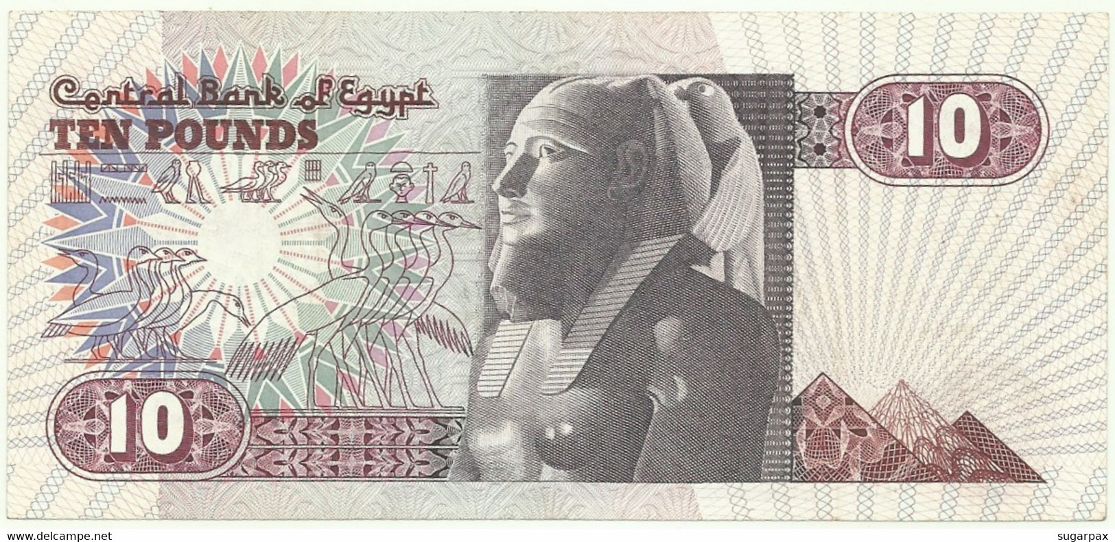 Egypt - 10 Pounds - 1979/11/04 - Pick 51.a - Sign 15 - Serie 52 - Egitto
