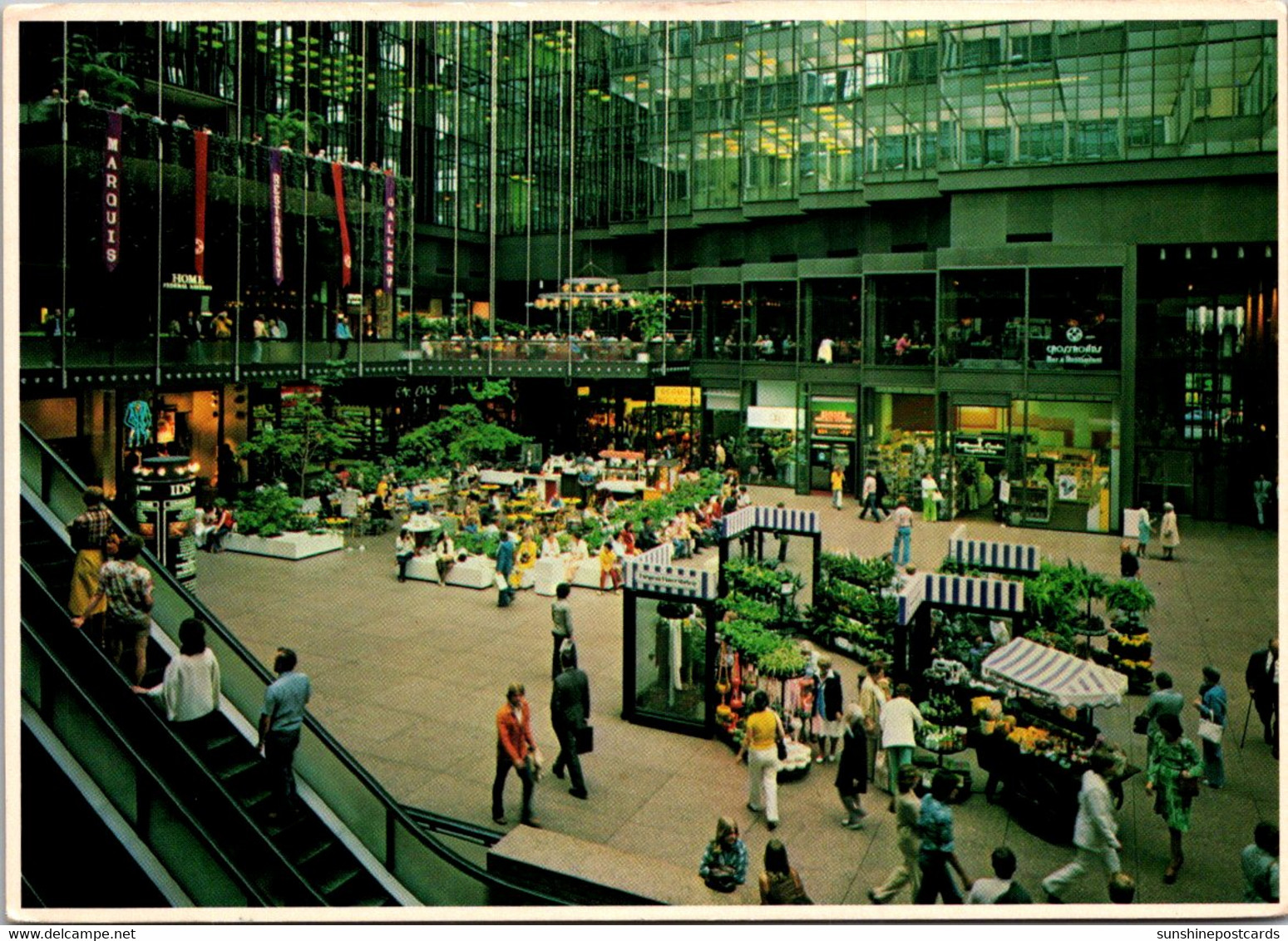 Minnesota Minneapolis The Crystal Court Open Air Lobby - Minneapolis