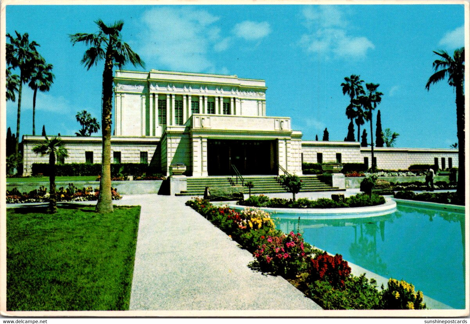 Arizona Mesa Mormon Temple East View - Mesa