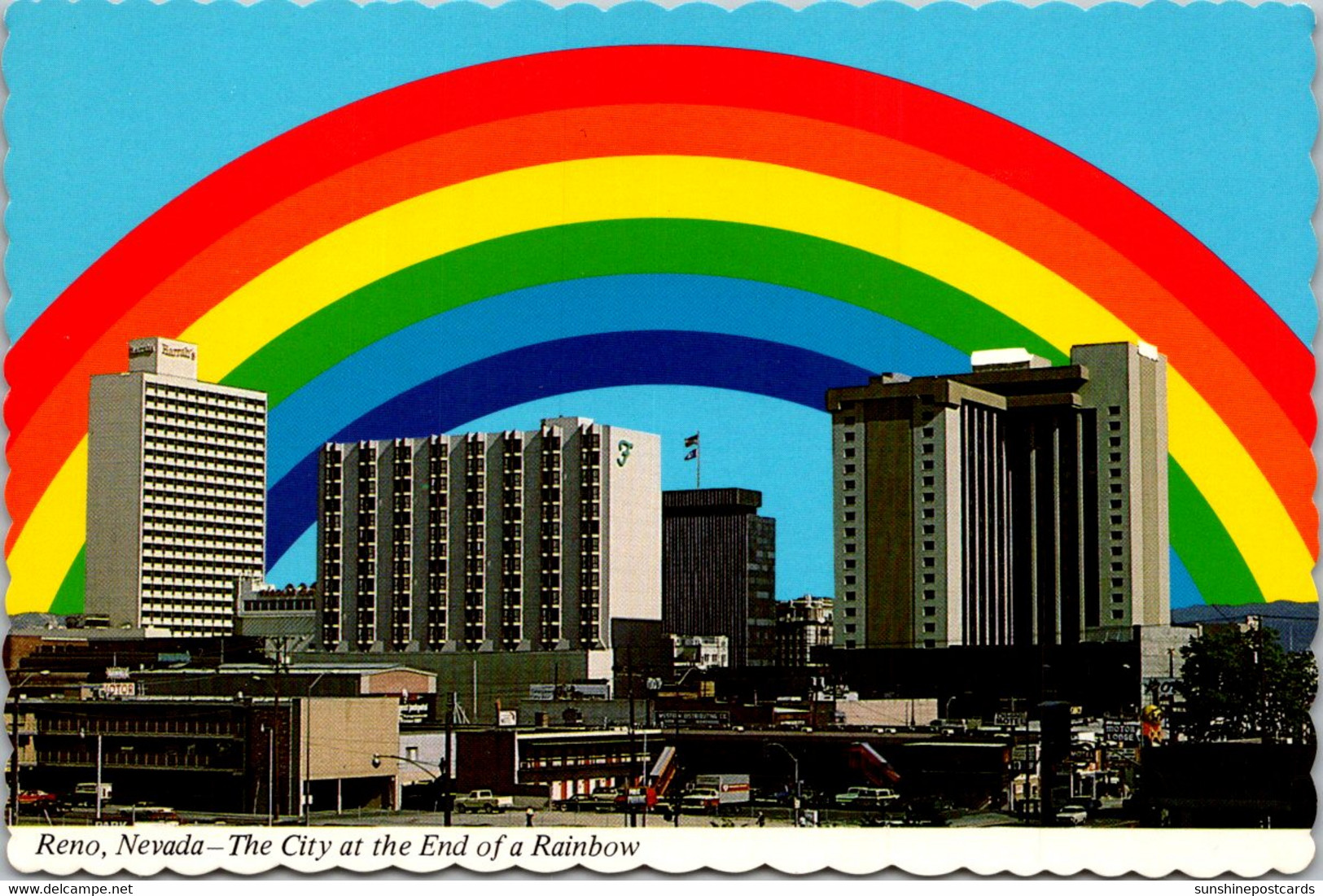 Nevada Reno The City At The End Of The Rainbow - Reno