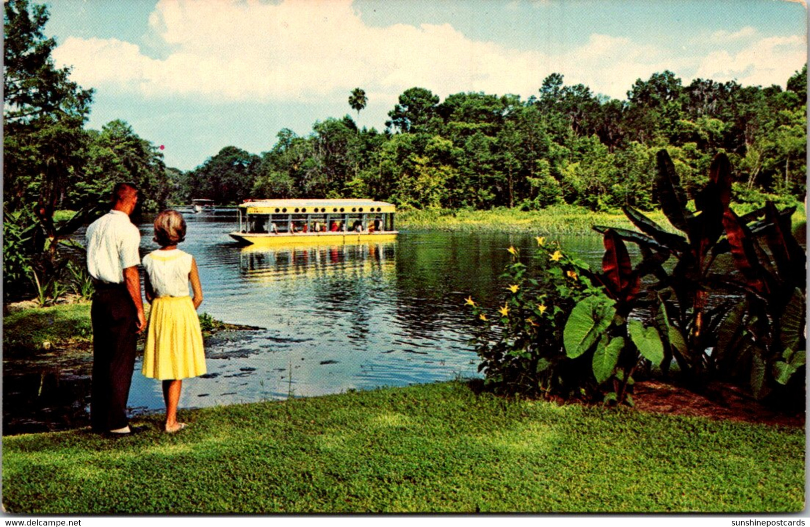 Florida Silver Springs Glass Botoom Boat - Silver Springs