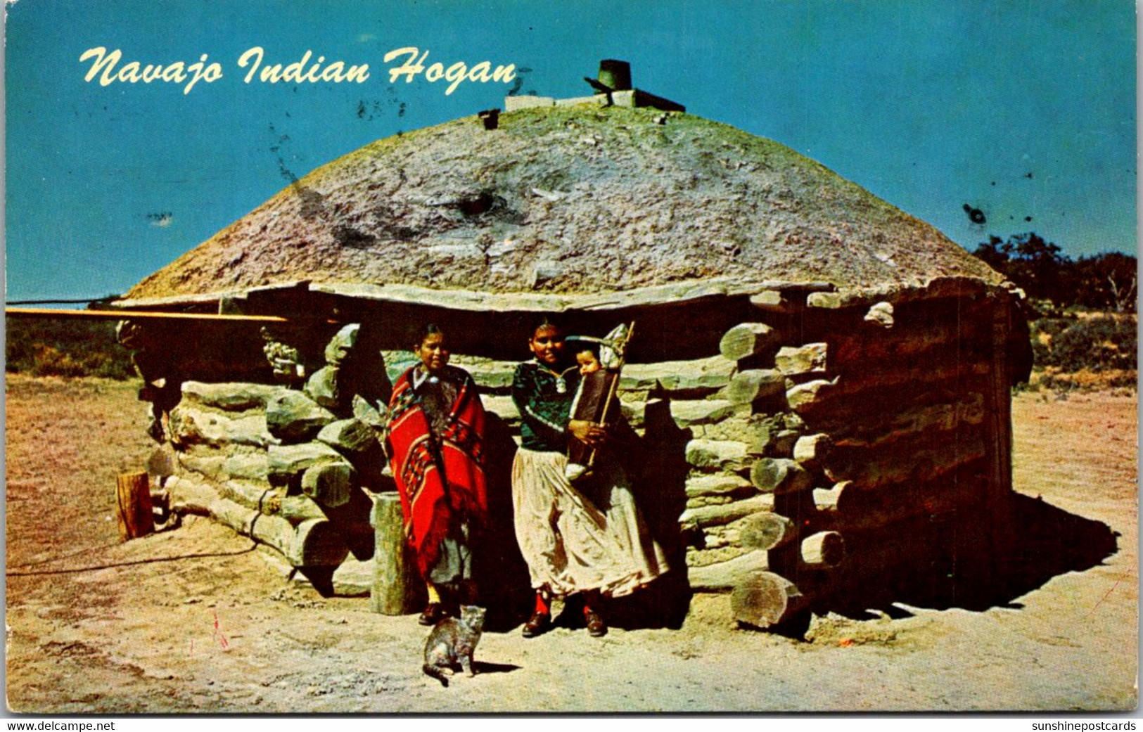North American Indians Navajo Indians And Their Hogan 1970 - Otros & Sin Clasificación