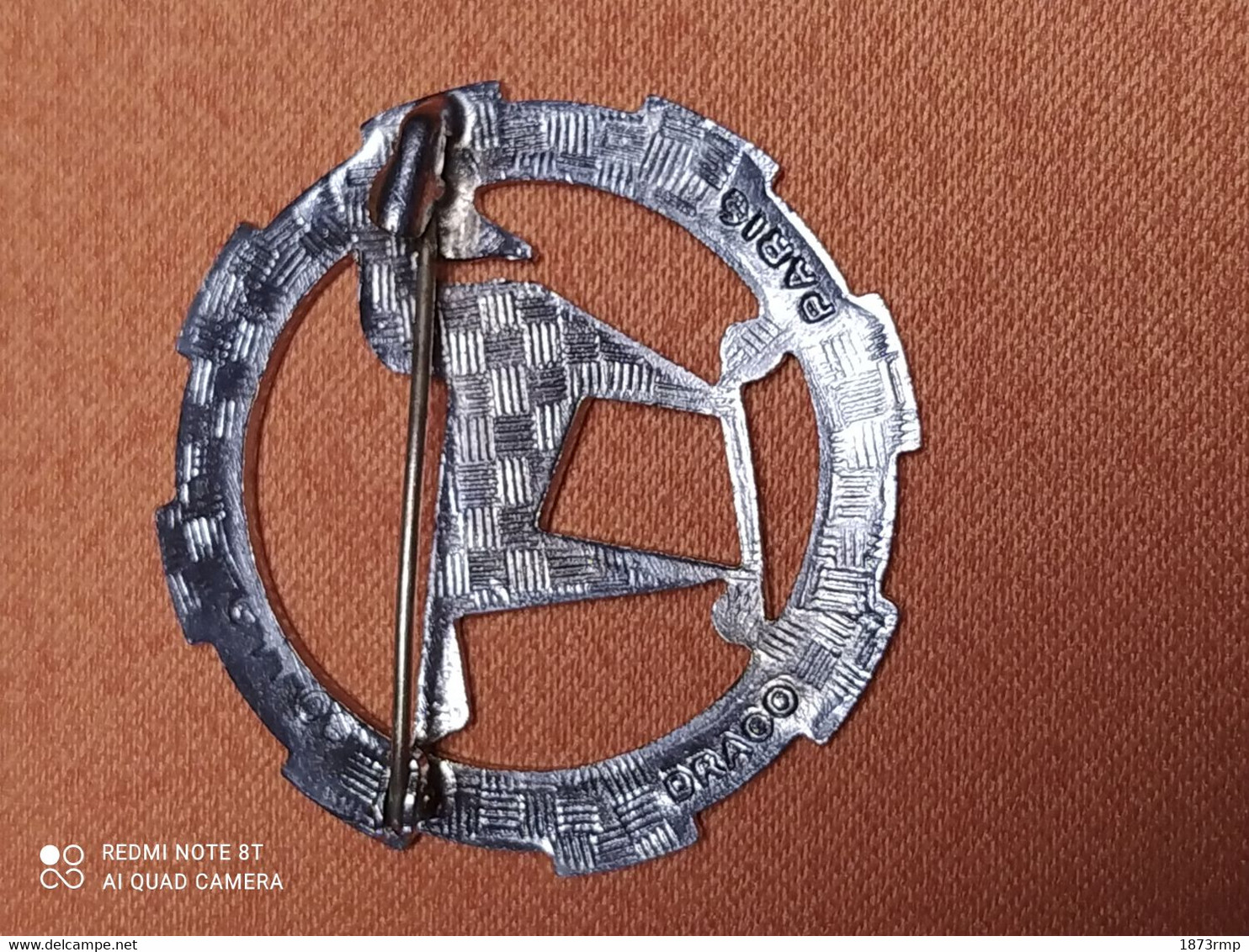 INSIGNE 1ER REGIMENT DE CHASSEUR D'AFRIQUE, 1ER RCA, DRAGO PARIS - Army