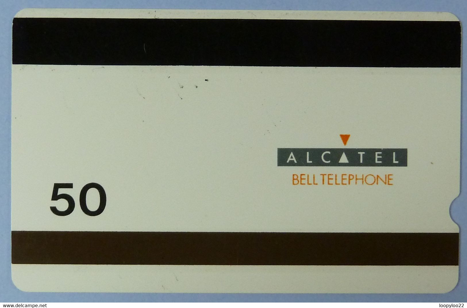 BELGIUM / POLAND- Alcatel - Credifaxphone (Man) - Magnetic - Field Trial / Test - 50 - Bell Telephone - Used - [3] Dienst & Test