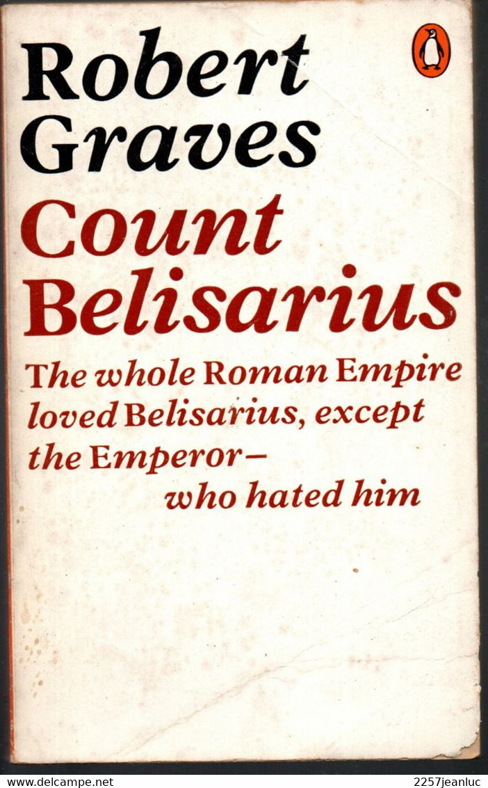 Count Belisarius * By Robert Graves  - Penguin Books 1968 - Other & Unclassified