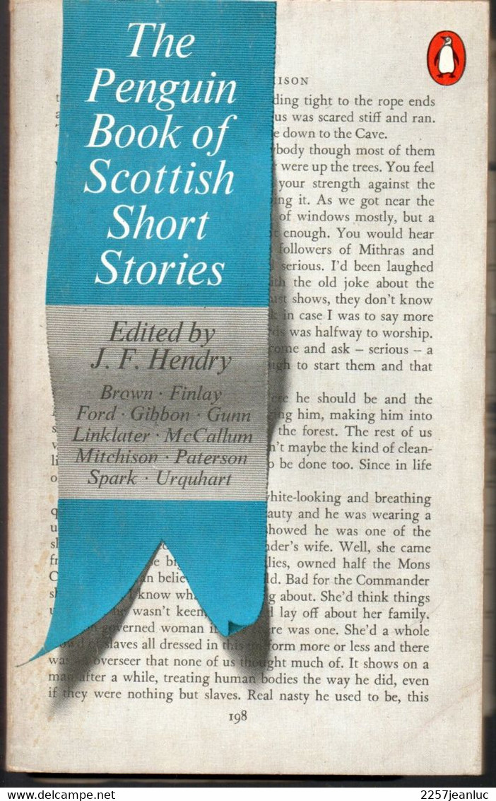 The  Penguin Books 1970 * Of Scottish Short Stories *Compiled With An Introduction By J.F.Hendry - Other & Unclassified