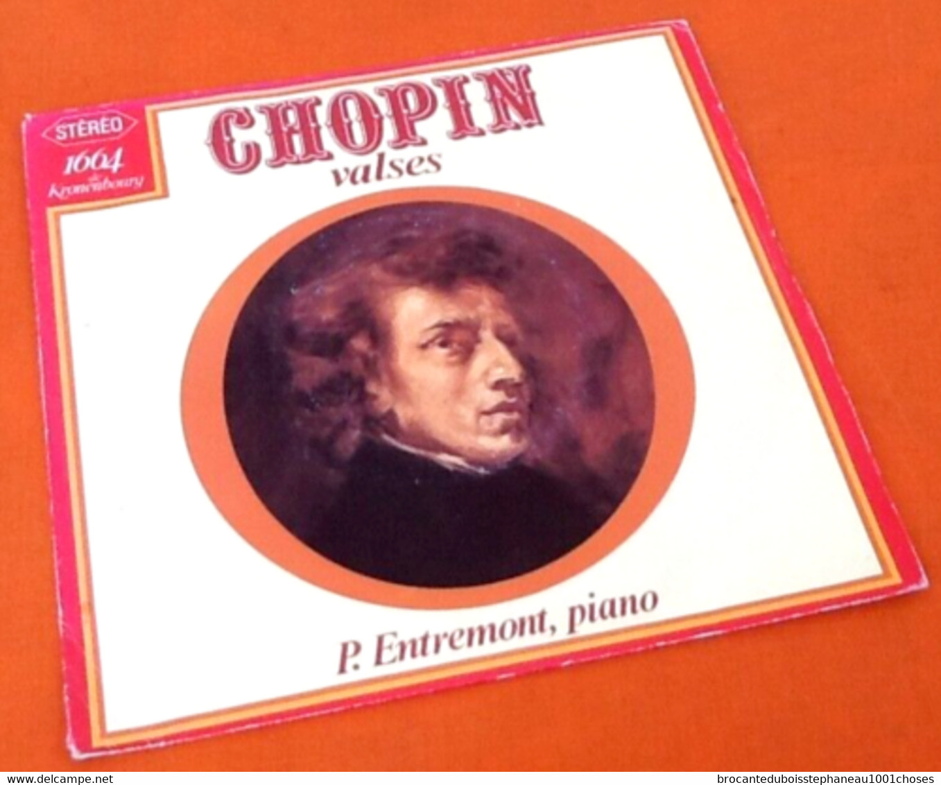 Vinyle 45 Tours  Frédéric  Chopin / Philippe Entremont  Valses  (1976) - Classica