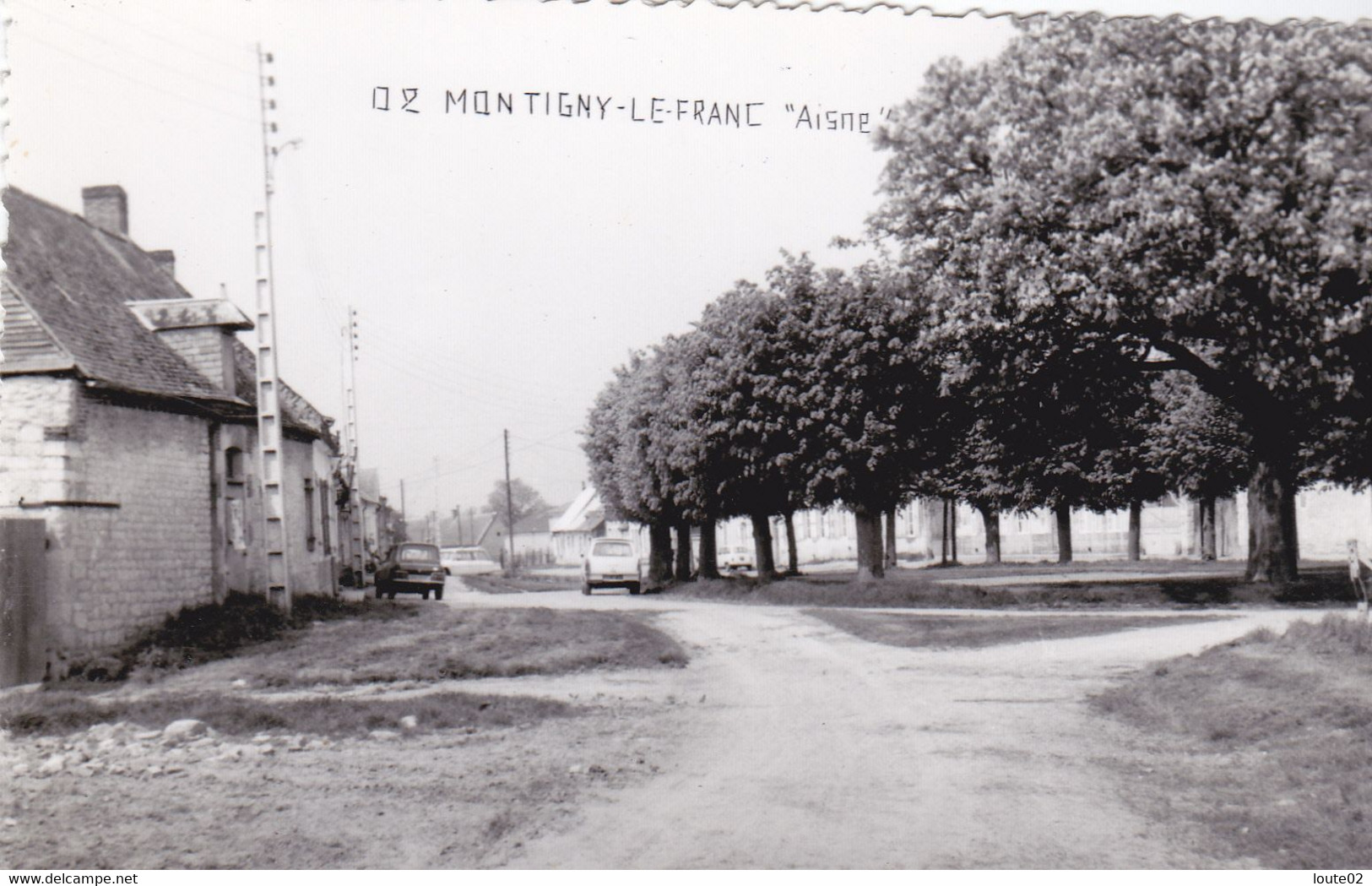 9 CPSM  PHOTO  DE MONTIGNY LE FRANC AISNE  149 HABITANTS  PRES DE MONCORNET  CANTON DE MARLE - 5 - 99 Postcards