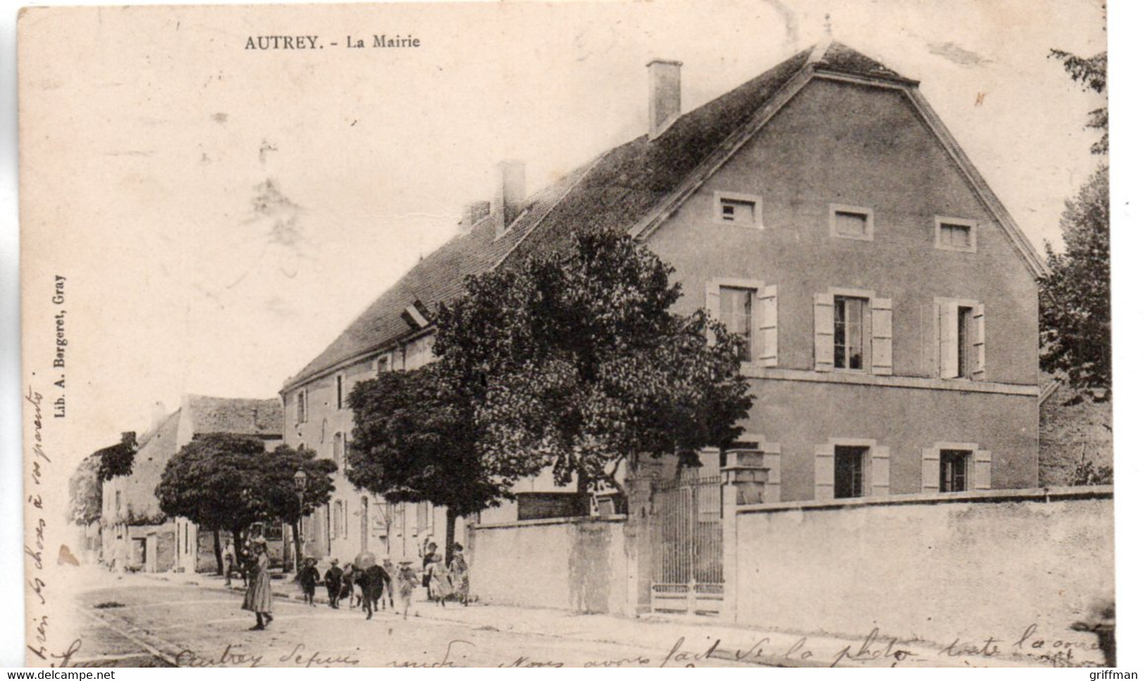 AUTREY LA MAIRIE 1903 PRECURSEUR TBE - Autrey-lès-Gray