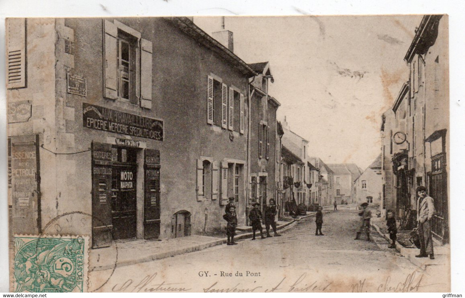 GY RUE DU PONT 1904 TBE - Gy