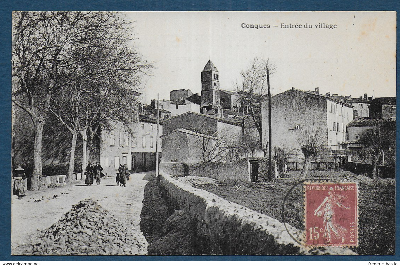 CONQUES - Entrée Du Village - Conques Sur Orbiel