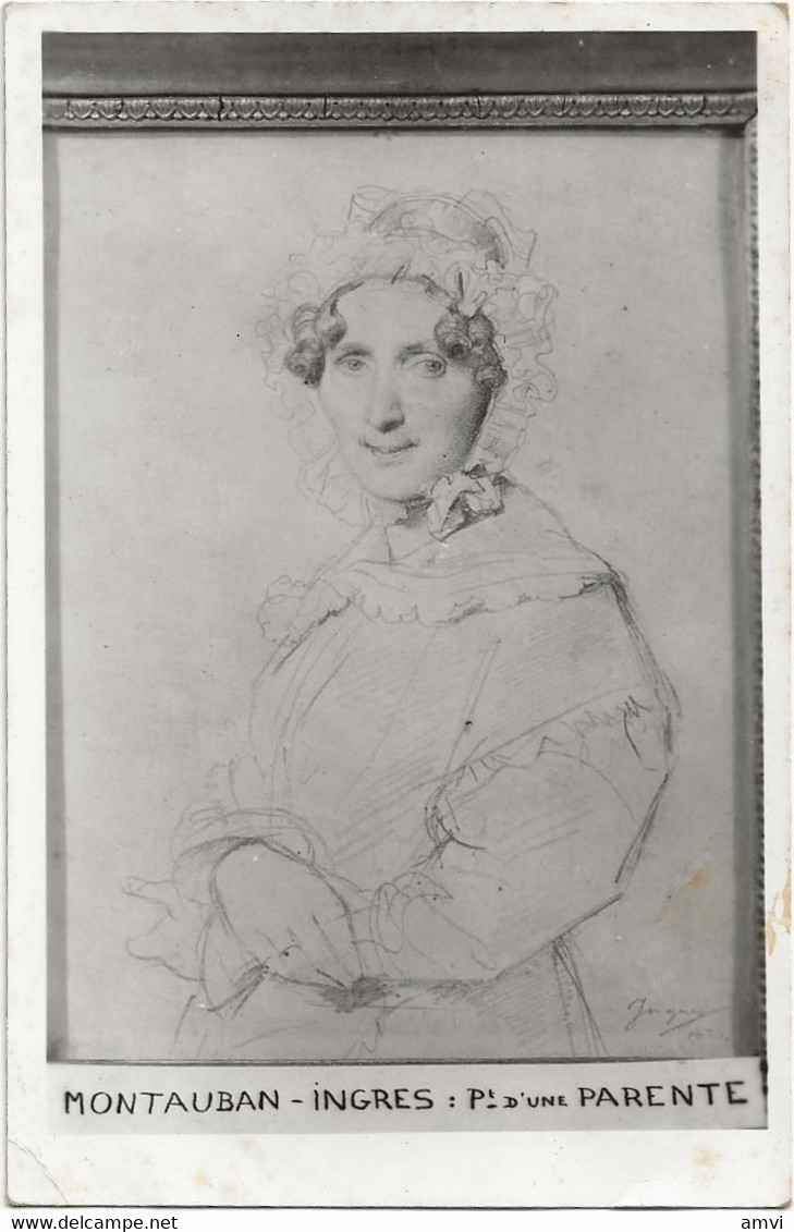 22-11-3297 Montauban Musée Ingres Portrait D'une Parente - Museum