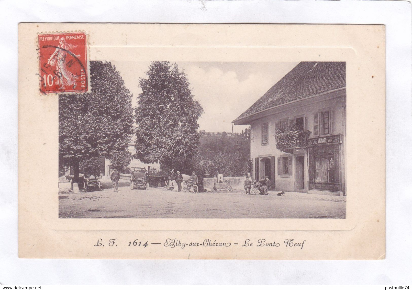 CPA :  14 X 9  -  Alby-sur-Chéran  -  Le  Pont  Neuf - Alby-sur-Cheran