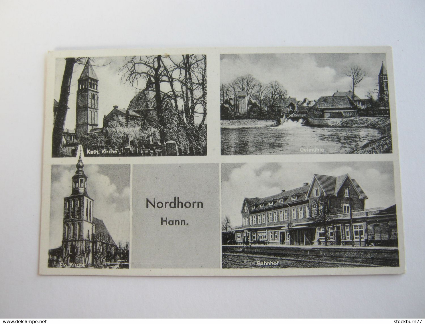 NORTHORN , Bahnhof  , Schöne Karte  Um 1952 - Nordhorn