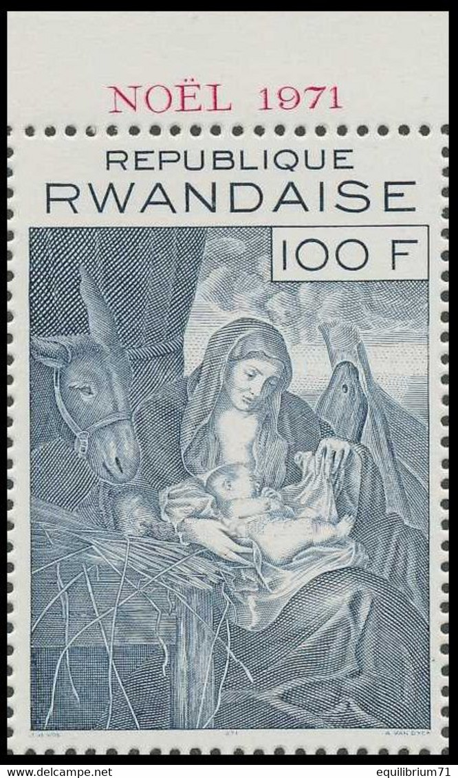 429A**(BL 25) - Nativité / Geboorte / Geburt - Peinture / Schilderij - Noël / Kerstmis / Weihnachten - Antoine Van Dyck - Paintings