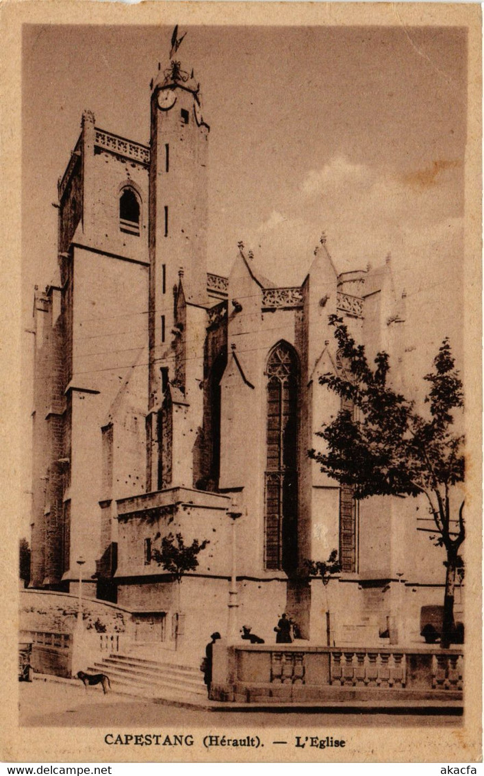 CPA Capestang (Herault) - L'Eglise (255486) - Capestang