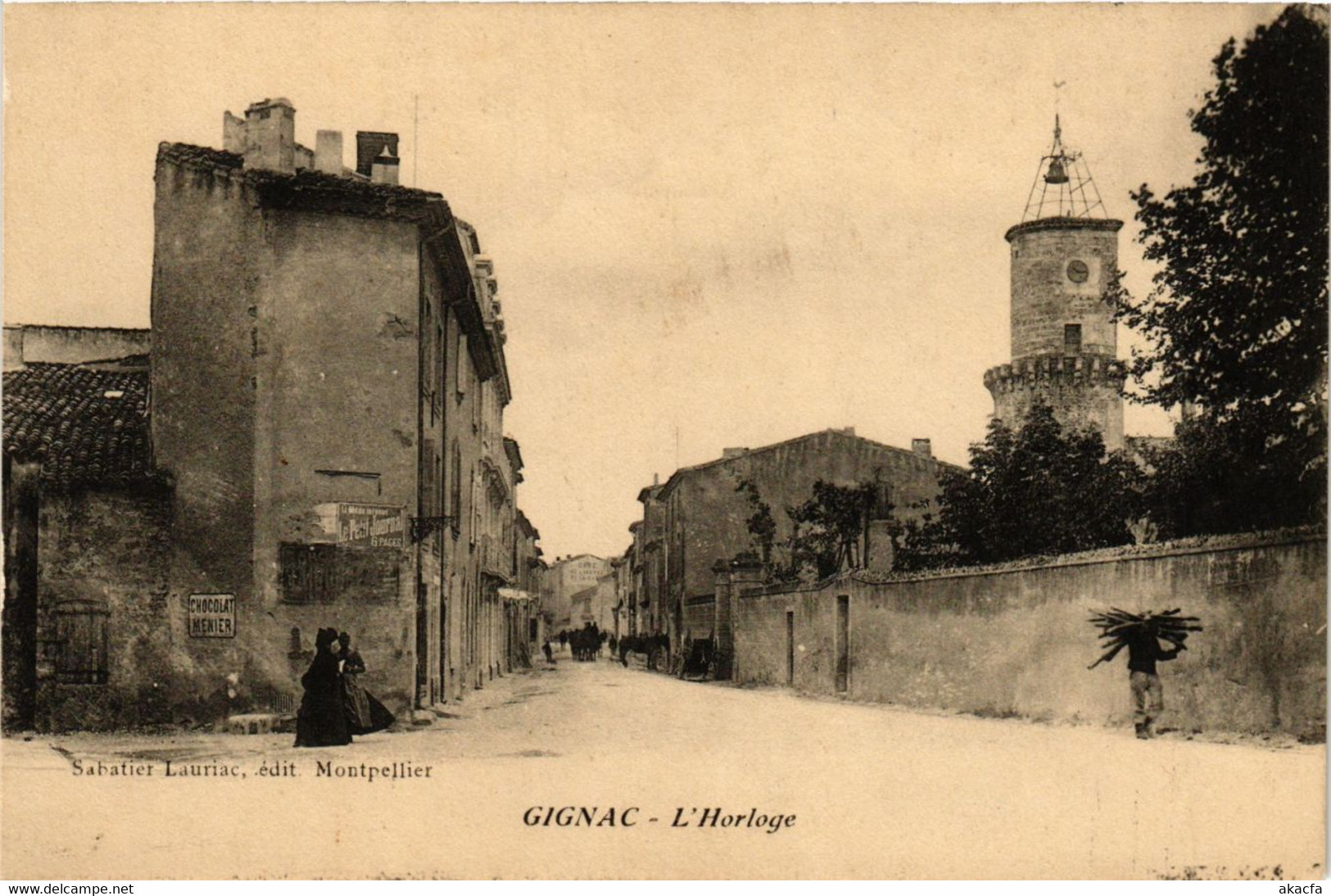 CPA Gignac-L'Horloge (255517) - Gignac