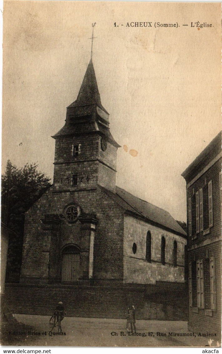 CPA ACHEUX - L'Église (295390) - Acheux En Amienois