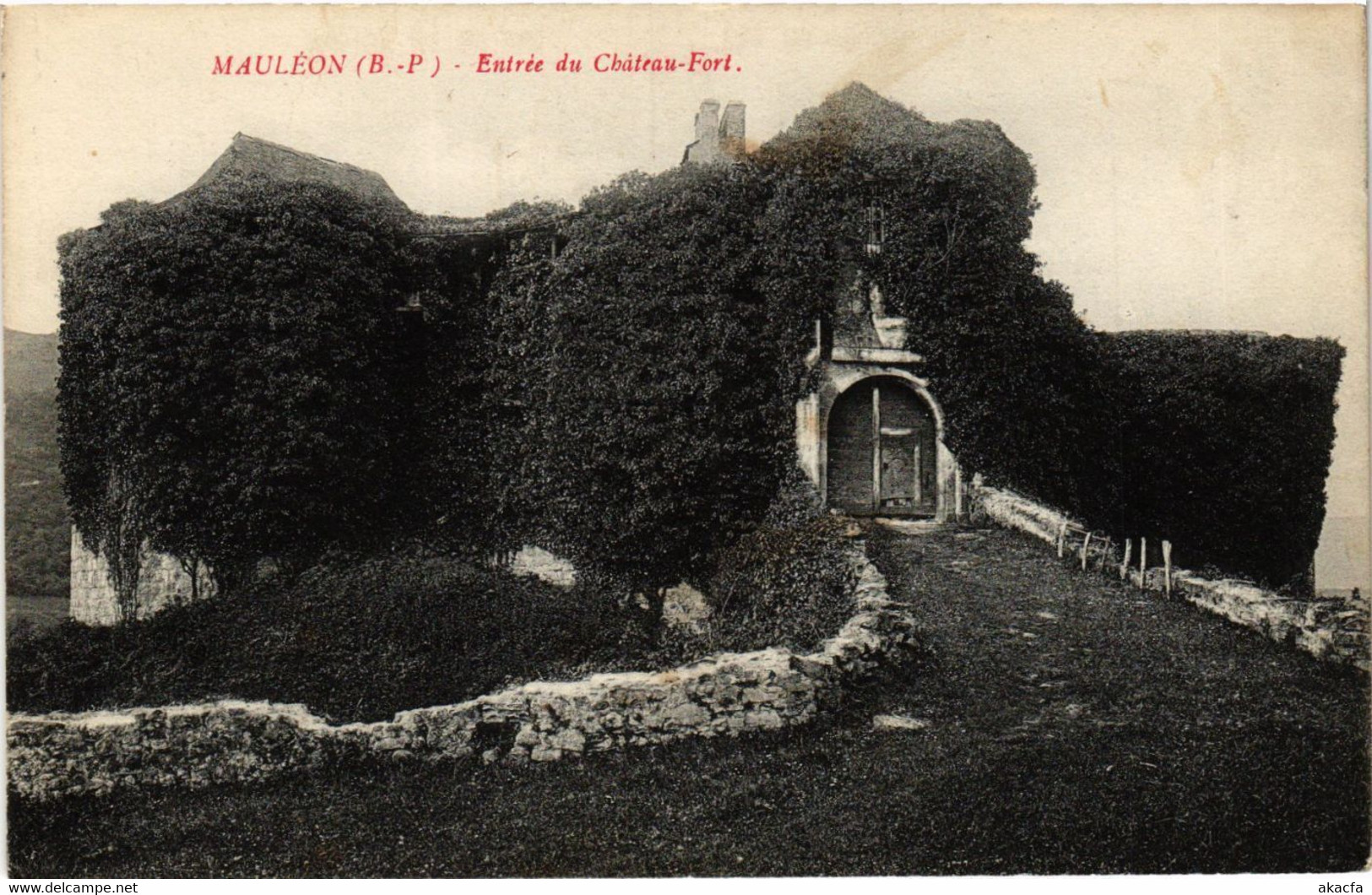 CPA MAULEon (B P.) - Entrée Du Chateau-Fort (297401) - Mauleon