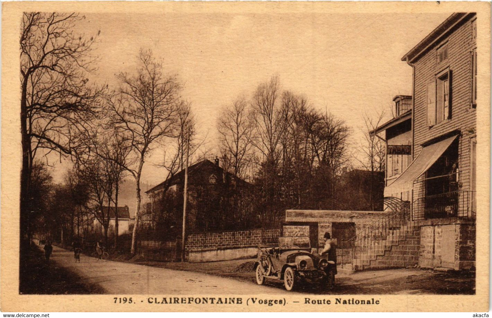 CPA Clairefontaine - Route Nationale (279325) - Etival Clairefontaine