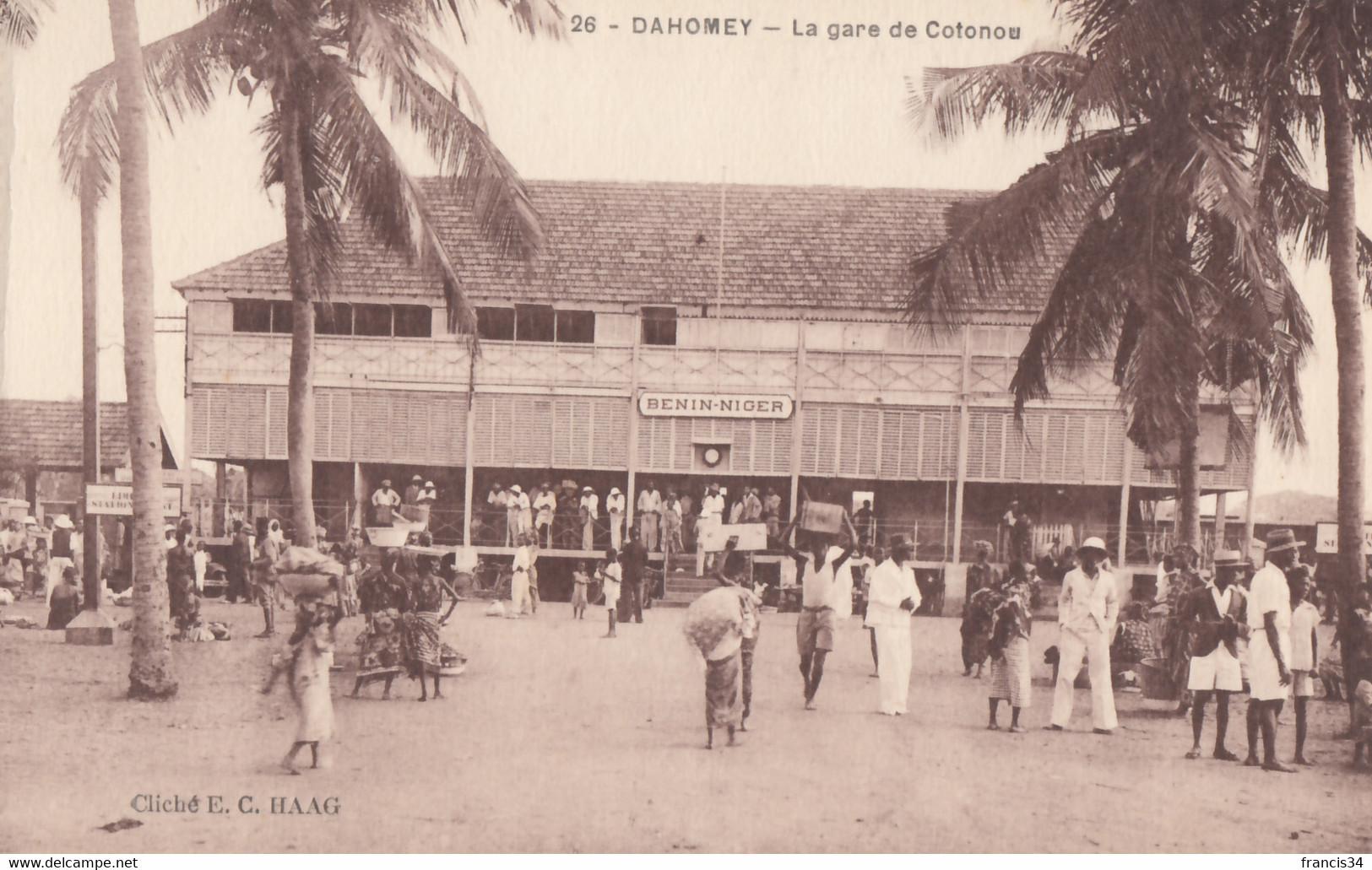 CPA - Cotonou - La Gare De Cotonou - Benin