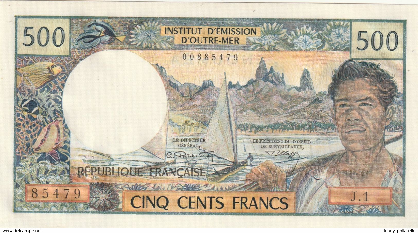 Nouvelle Calédonie Billet De 500  Francs Au Dos Nouméa Signature 1 Neuf - Other - Oceania