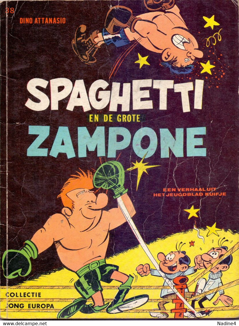 Strip Album - Spaghetti En De Grote Zampone - Dino Attanasio - 1966 - Altri & Non Classificati