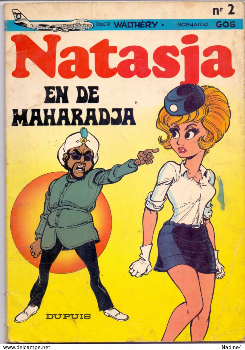 Strip Album - Natasja En De Maharadja - Walthéry - 1972 - Natasja