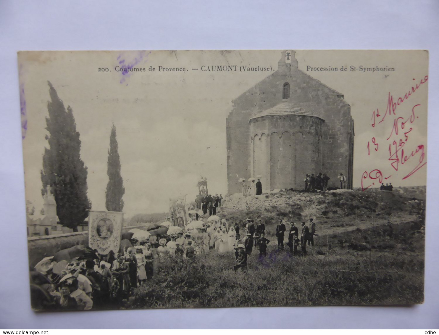 27102022-84 -CAUMONT - PROCESSION DE ST SYMPHORIEN - Caumont Sur Durance