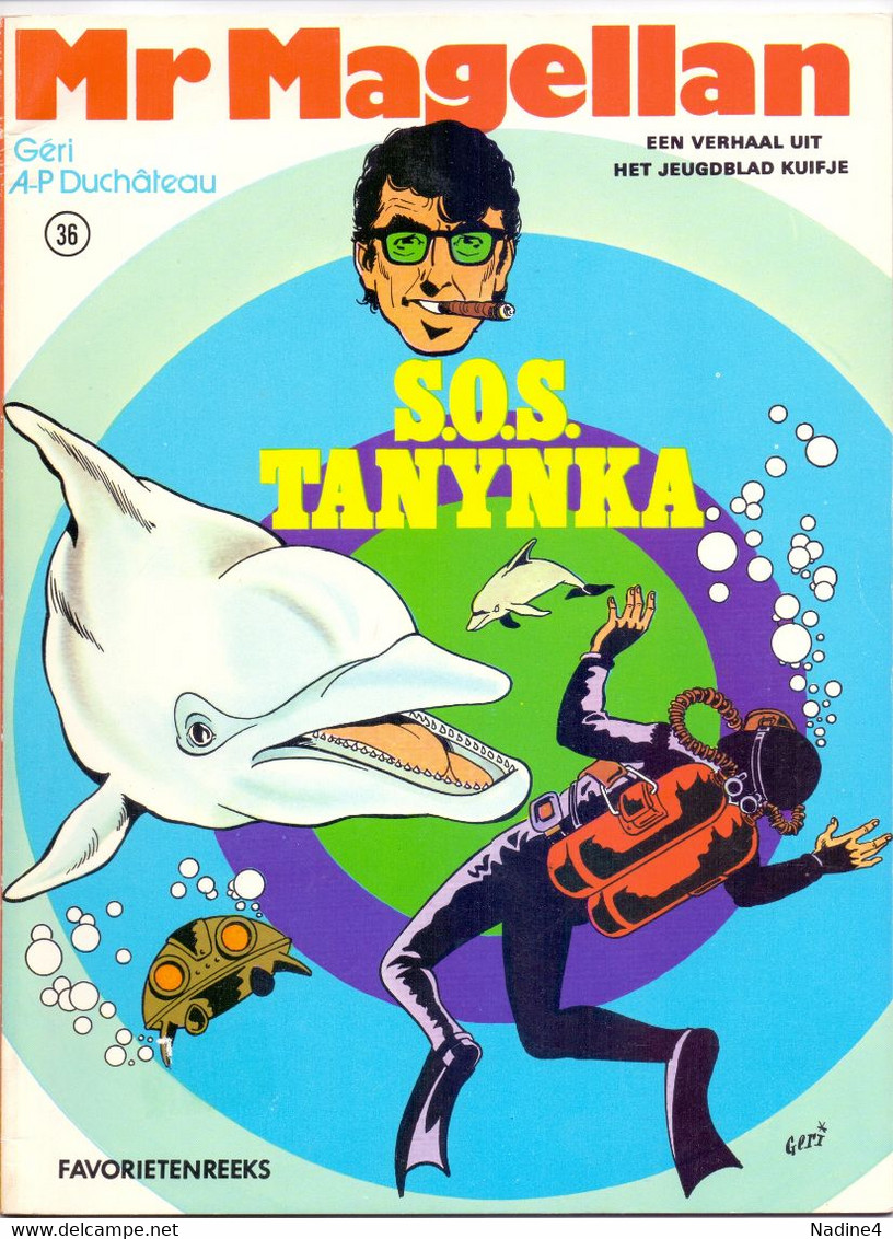 Strip Album - Mr. Magellan - SOS Tanynka - Geri , AP Duchateau - 1975 - Otros & Sin Clasificación