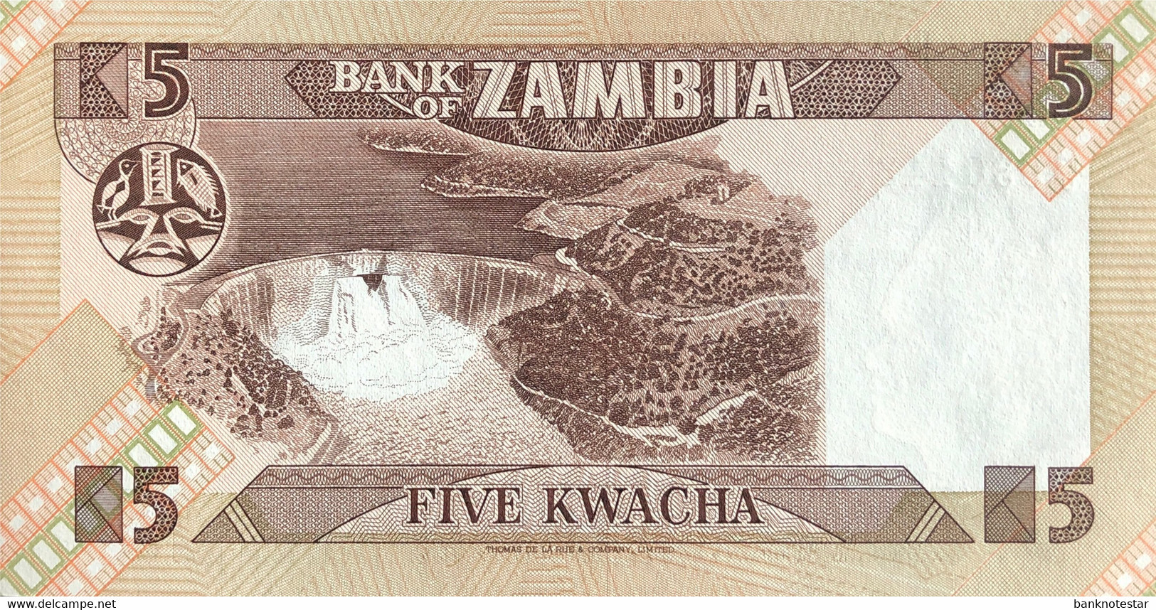 Zambia 5 Kwacha, P-25c (1984) - UNC - Signature 6 - Zambie