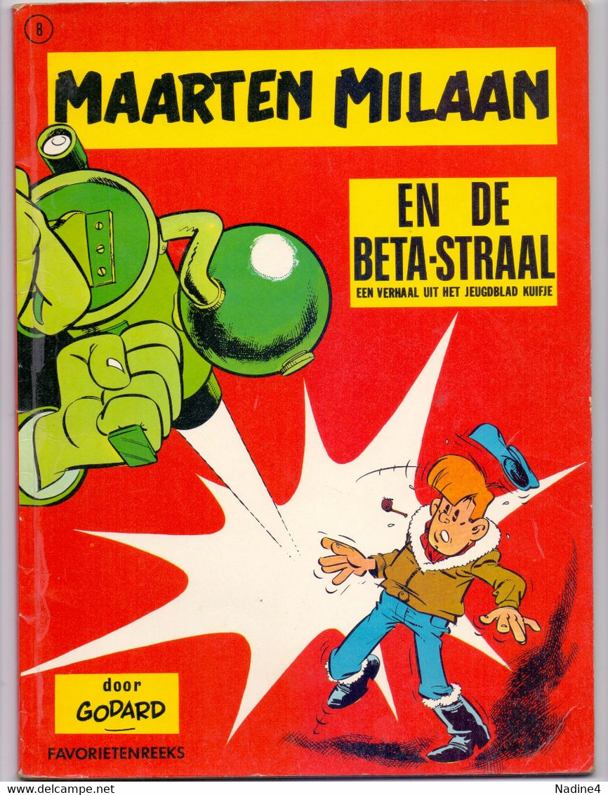 Strip Album - Maarten Milaan En De Beta Straal - Godard - 1971 - Maarten Milaan