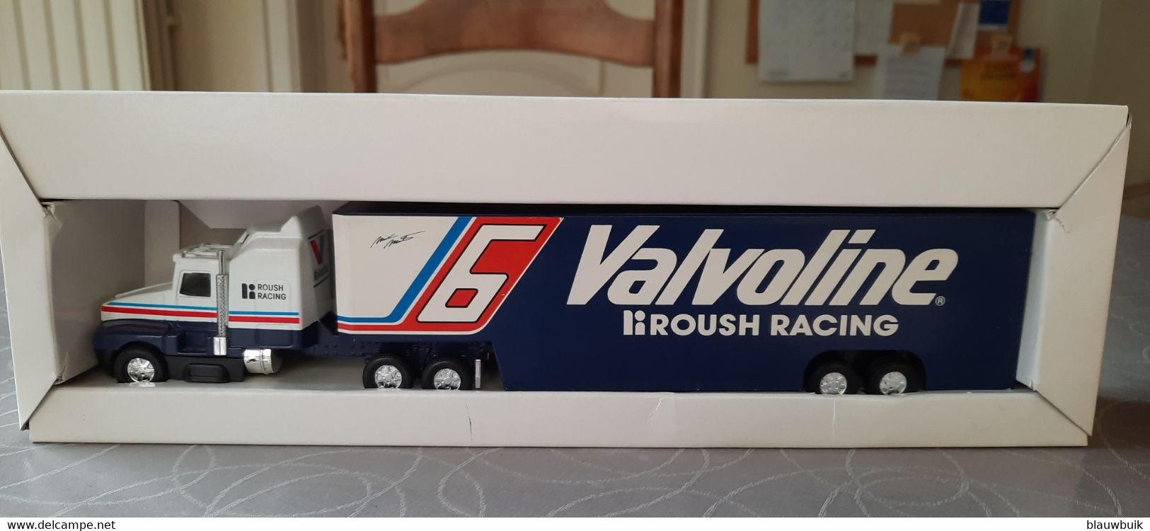 CORGI 91385 RACE Image  KENWORTH RACING TRANSPORTER VALVOLINE ROUSH RACINGCORGI 91385 RACE Image  KENWORTH RACING TRANSP