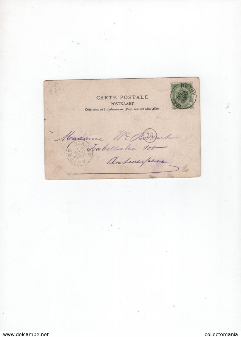 1 Oude Postkaart RETHY  Retie De Watermolen  1905 - Retie