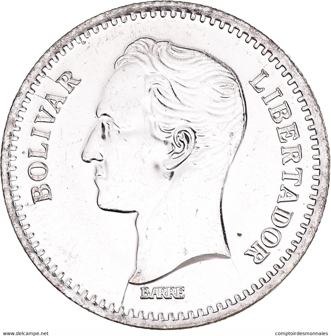 Monnaie, Venezuela, 25 Centimos, 1989, SPL+, Nickel Clad Steel, KM:50a - Venezuela