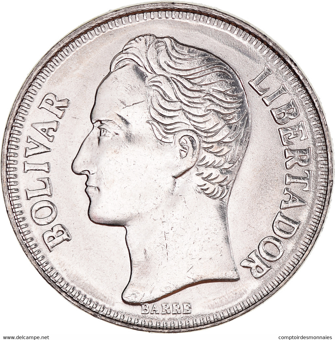 Monnaie, Venezuela, Bolivar, 1990, SPL+, Nickel Clad Steel, KM:52a.2 - Venezuela