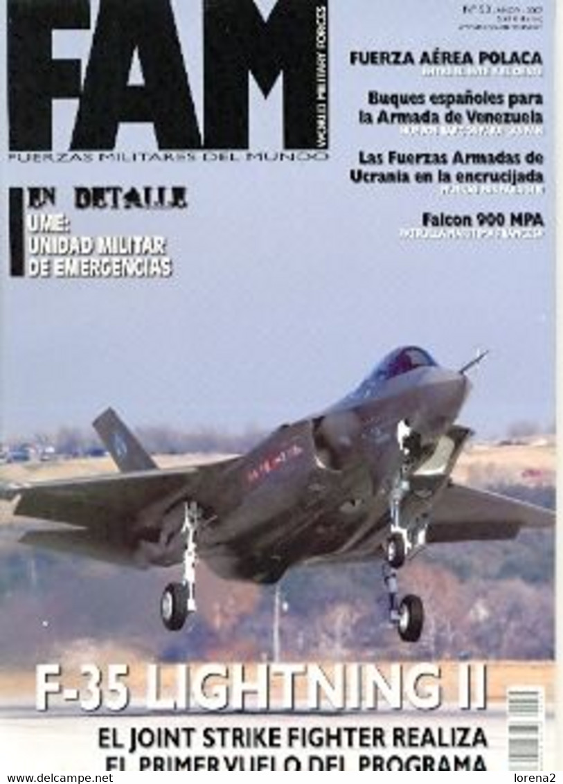 Revista Fuerzas Militares Del Mundo. Nº 53. Fmm-53 - Spanish