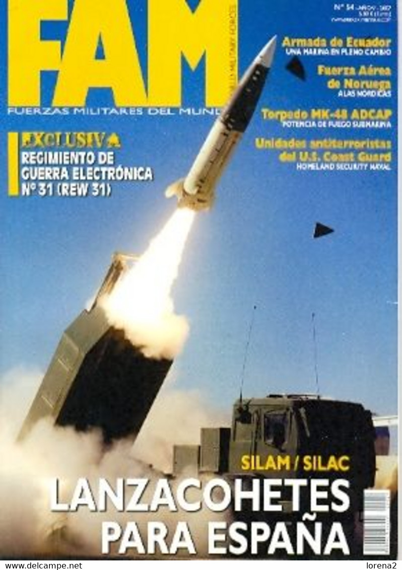 Revista Fuerzas Militares Del Mundo. Nº 54. Fmm-54 - Spanish