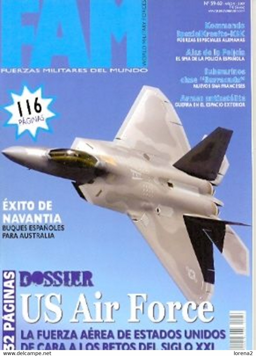 Revista Fuerzas Militares Del Mundo. Nº 59/60. Fmm-59/60 - Spanish