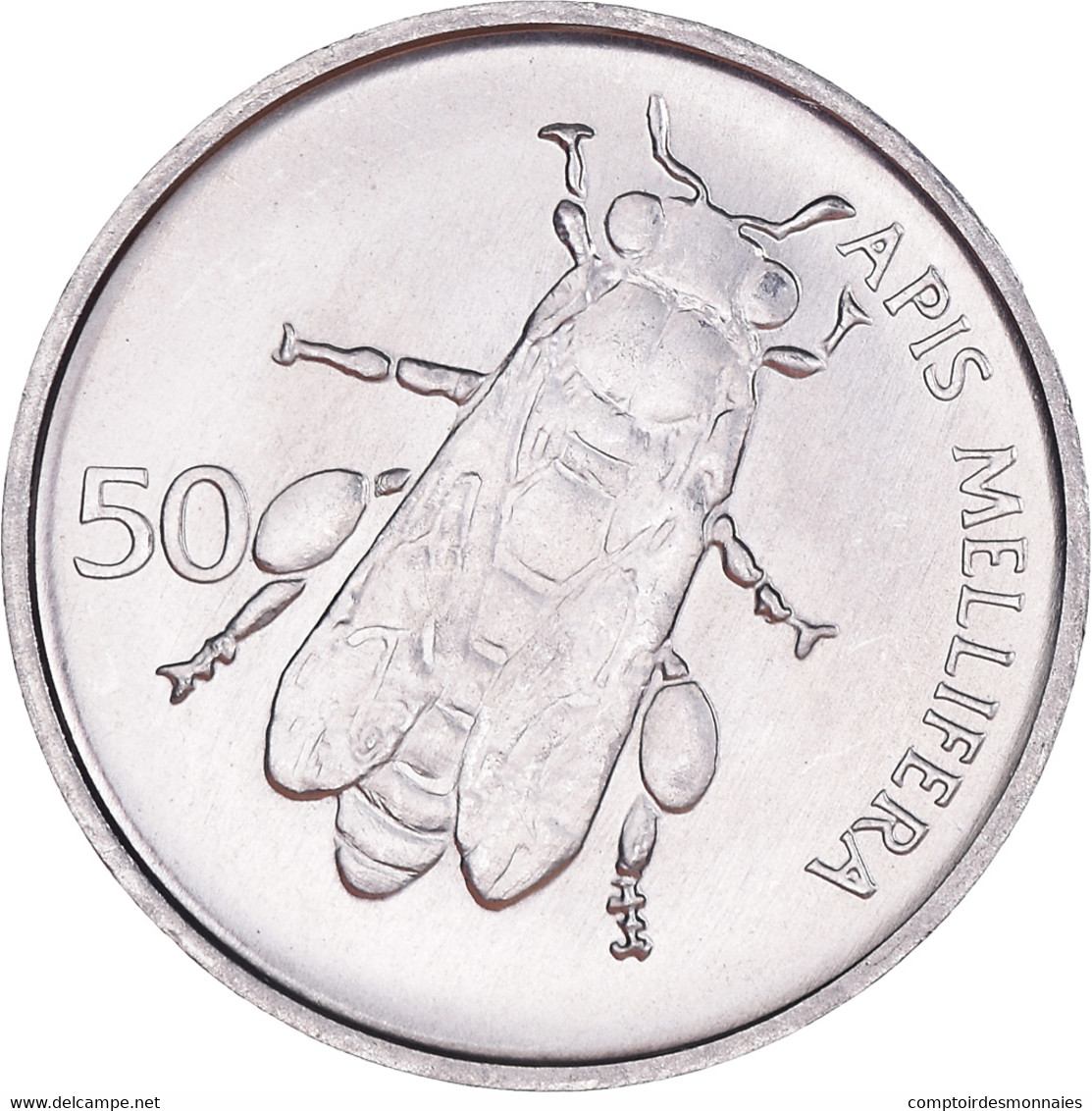 Monnaie, Slovénie, 50 Stotinov, 1996, SPL+, Aluminium, KM:3 - Slovenia