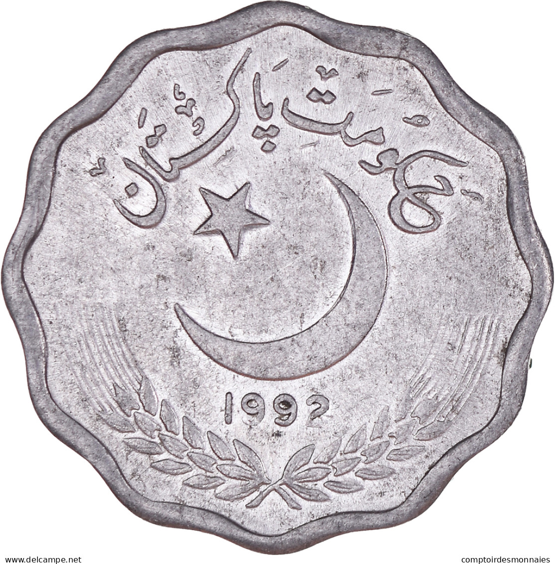 Monnaie, Pakistan, 10 Paisa, 1992, SPL, Aluminium, KM:53 - Pakistan