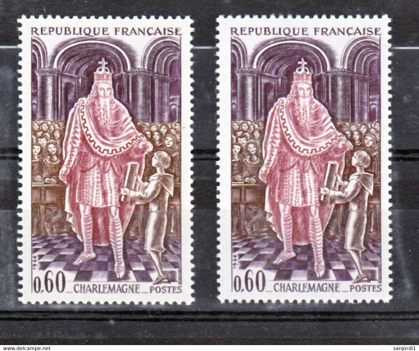 France  1497 Petit Doigt Effacé Et Normal Oblitéré Used - Used Stamps