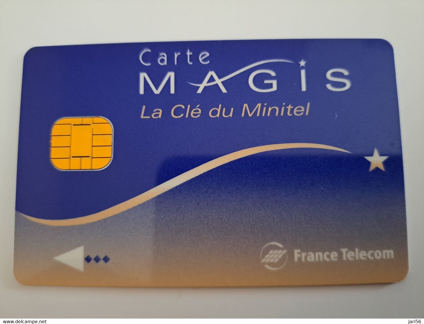 FRANCE/FRANKRIJK  / CARTE MAGIS/ LE CLE DU MINITEL  /   WITH CHIP      ** 11892 ** - Nachladekarten (Handy/SIM)