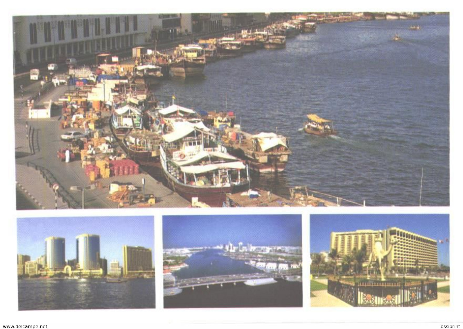 United Arab Emirates:Dubai, Port, Monument, Views - Emirati Arabi Uniti