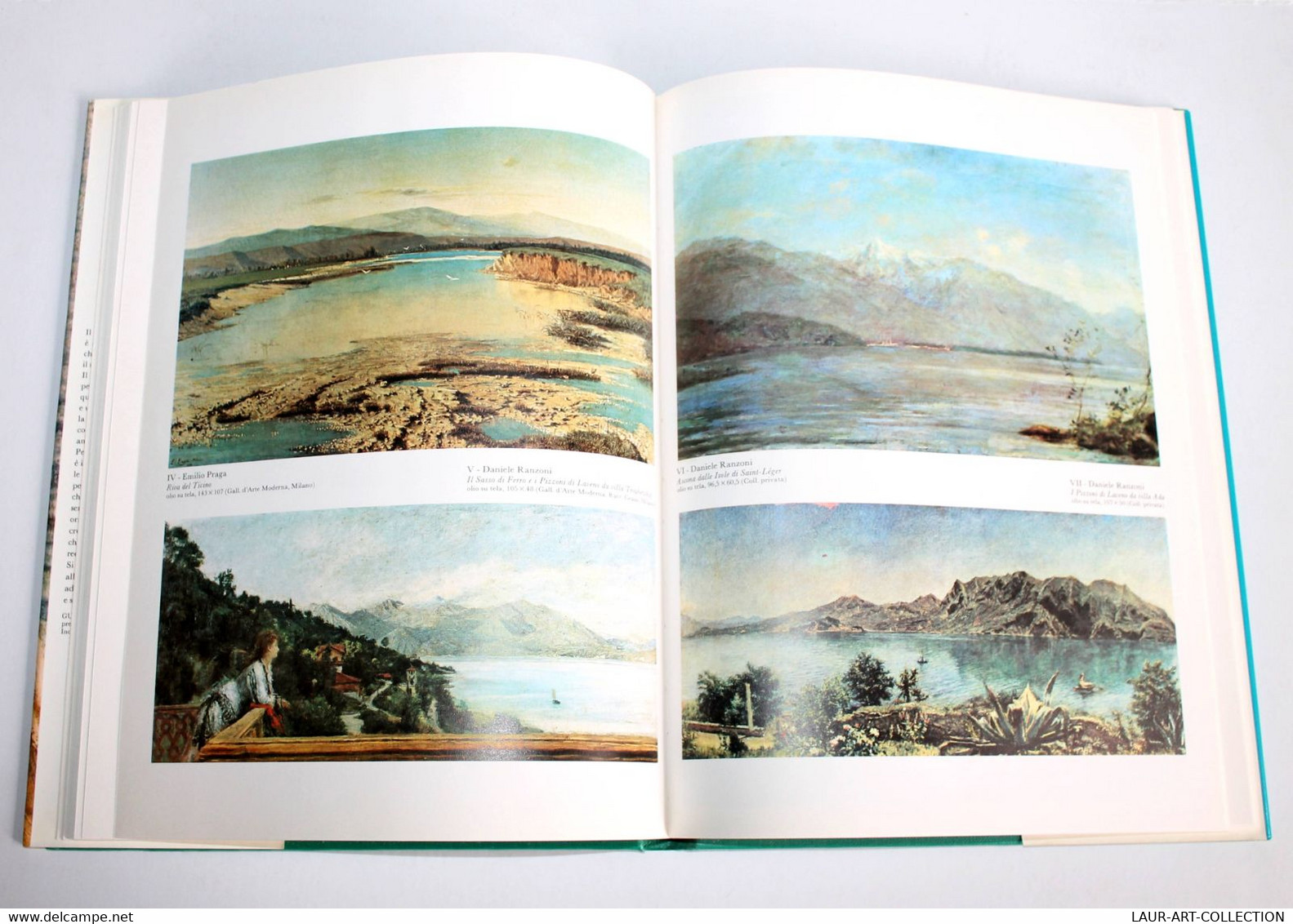 IL LAGO MAGGIORE IN UN SECOLO DI PITTURA 1840/1940 Di GUIDO CESURA 1977 NOVARA / LIVRE DE COLLECTION ART  (2009.462) - Verzamelingen