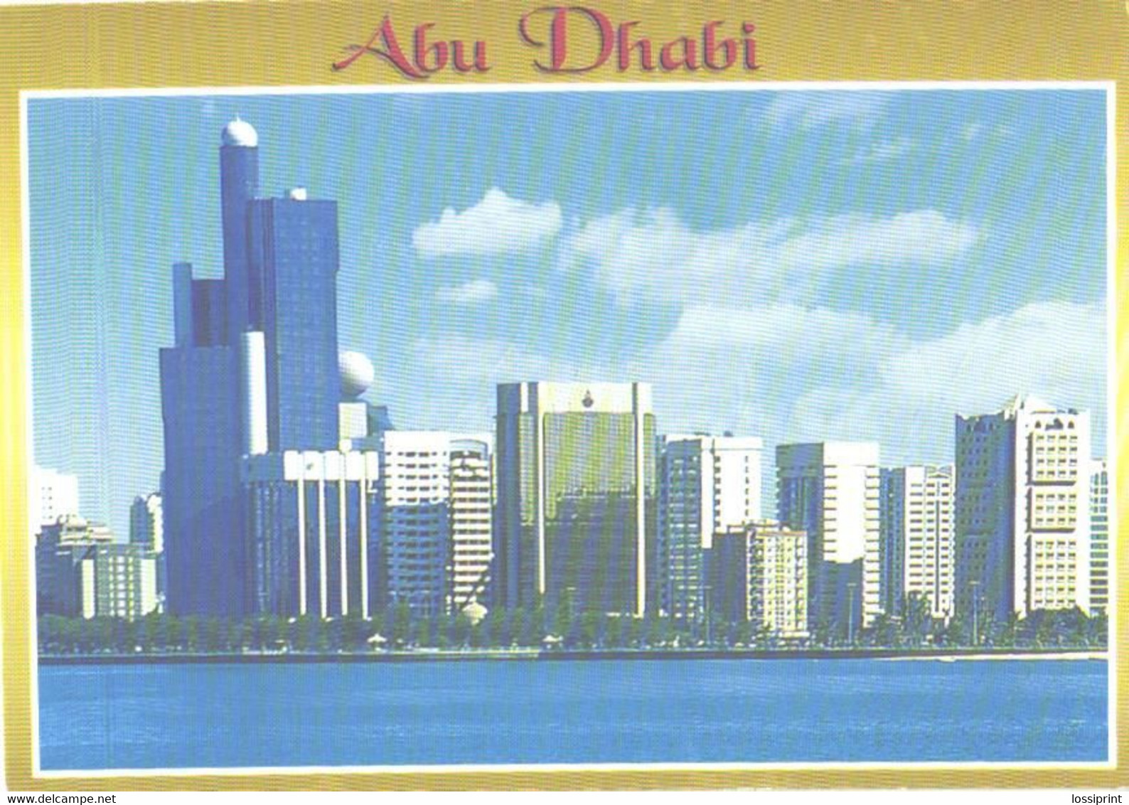 United Arab Emirates:Abu Dhabi Panoramic View - Emirats Arabes Unis