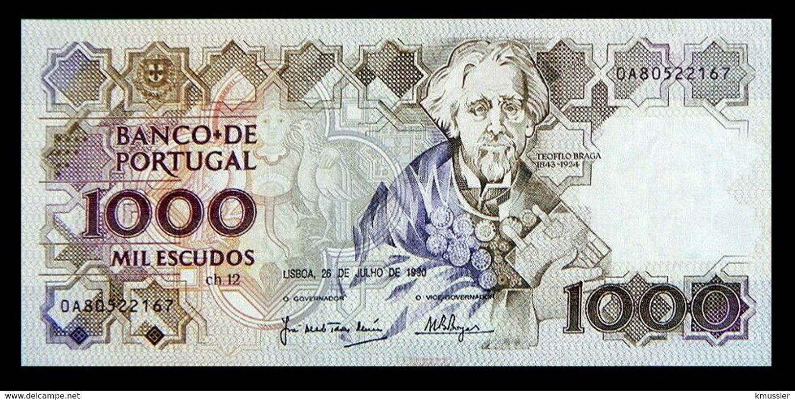 # # # Banknote Portugal 1.000 Escudos 1990 # # # - Portugal