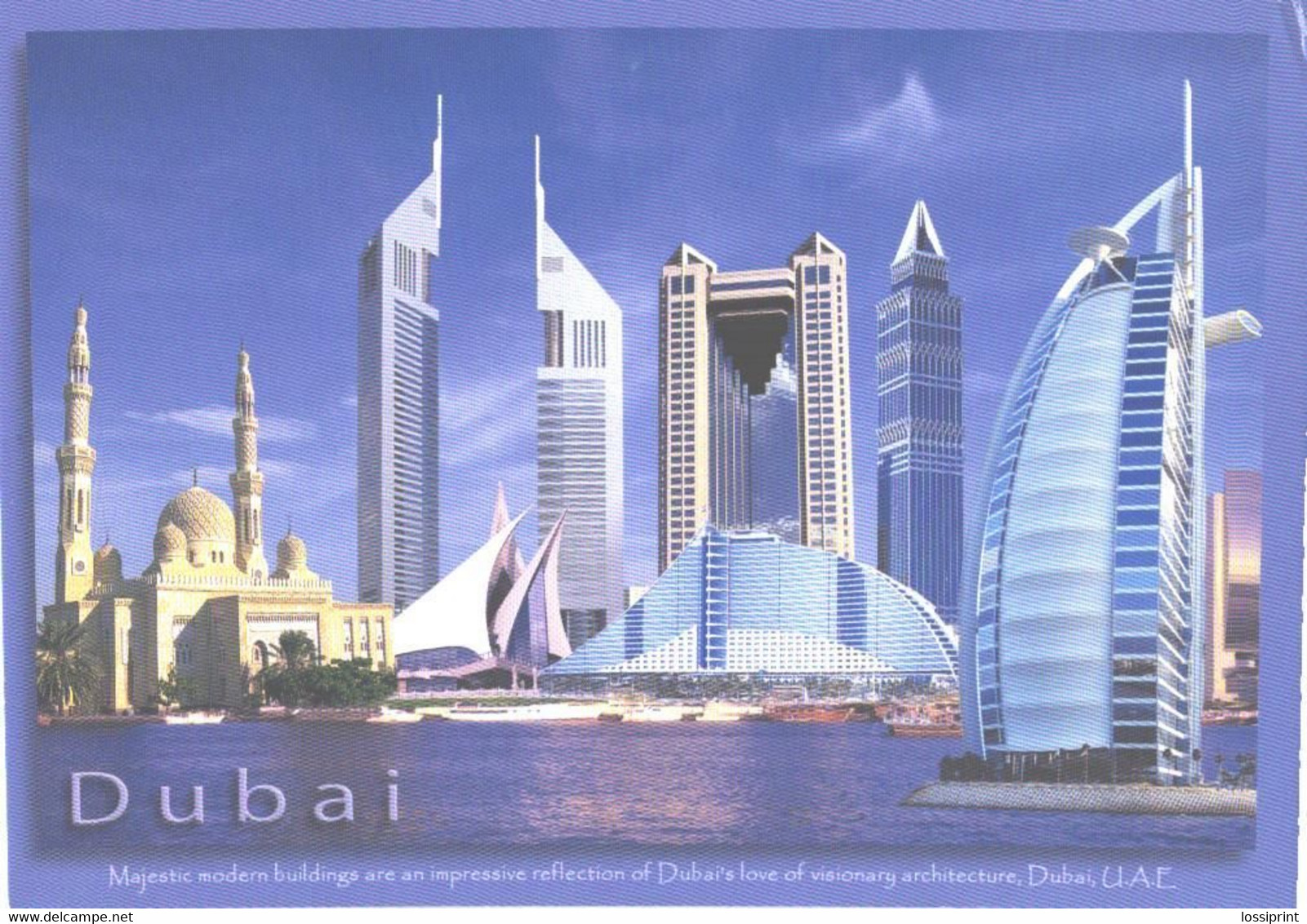 United Arab Emirates:Dubai, Majestic Modern Buildings - Verenigde Arabische Emiraten